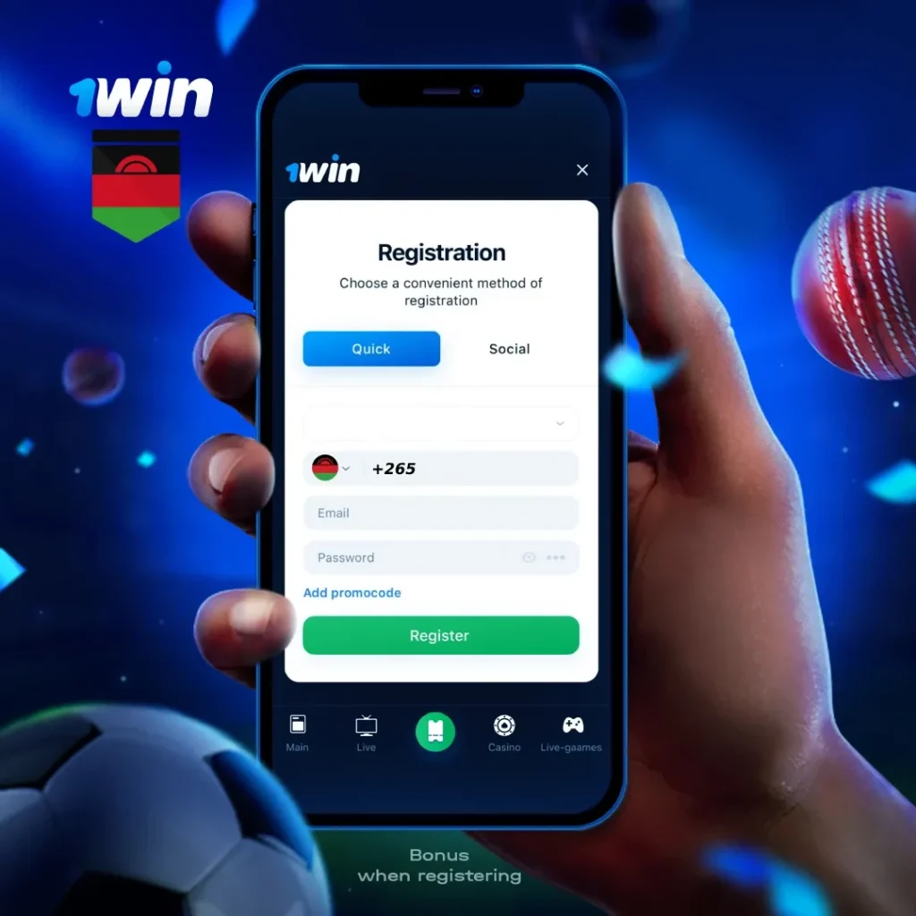 1Win mobile app for Malawi